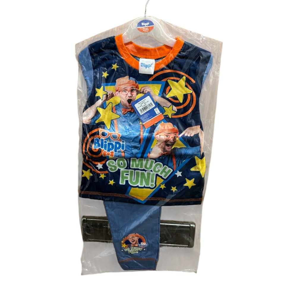 Toddler Blippi Pyjamas Fun